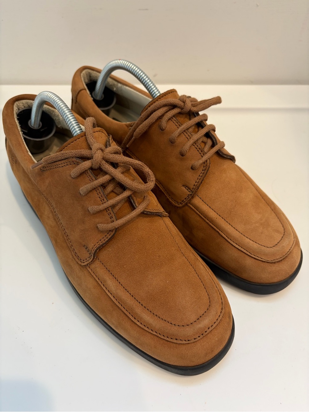 VINTAGE Timberland Brown Suede Lace-Up Casual Shoes size 7